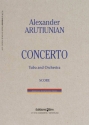 Concerto for tuba and orchestra score
