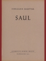 Saul op. 33 Oper in einem Akt Klavierauszug