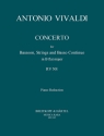 Konzert B-Dur RV501 fr Fagott, Streicher und Bc Ausgabe fr Fagott und Klavier