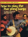 MUSIC MINUS ONE BANJO HOW TO PLAY THE FIVE STRING BANJO BOOK+CD