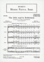 The little road to Bethlehem 379 fr Mnnerchor (TTBB) a cappella Chorpartitur