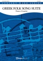 Greek Folk Song Suite for concert band score and parts