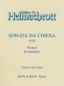 Sonata da chiesa Nr.8 fr Violine und Orgel