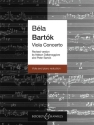 Violakonzert op. posth. fr Viola und Orchester Klavierauszug mit Solostimme