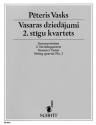 2. Streichquartett fr Streichquartett Partitur und Stimmen