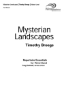 Mysterian Landscapes fr Blasorchester Partitur