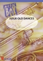 4 old dances vierstzige Suite fr 4 Holzblser (perc. ad lib),  Partitur und Stimmen
