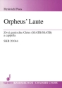 Orpheus' Laute fr gemischten Chor (SSATB/SSATB) Chorpartitur