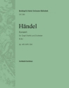 Konzert B-Dur op.4,6 HWV294 fr Orgel (Harfe) und Orchester Cembalo (Klavier)