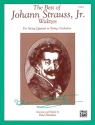 The Best of Johann Strauss junior Waltzes for string quartet viola
