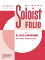 Soloist folio for alto saxophone and piano