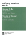 Sonate C-Dur KV330 fr Flte und Gitarre