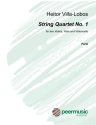 String Quartet no.1 for 2 violins, viola and violoncello parts
