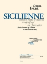 Sicilienne op.78 pour 4 clarinettes (TTTB), partition et parties