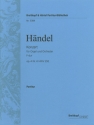 Konzert F-Dur op.4,4 HWV292 fr Orgel und Orchester Partitur
