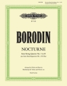 Nocturne from string quartet D major no.2 for violin and piano
