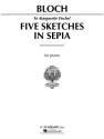 5 Sketches in Sepia for piano
