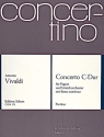 Concerto C-Dur RV 472/PV 45 fr Fagott, Streicher und Basso continuo Partitur