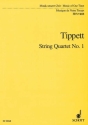 String quartet No.1 fr Streichquartett study score