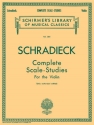 Complete Scale-Studies for violin