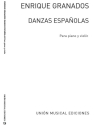 Danzas espagnolas no.2 para violin y piano oriental