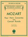 4 Horn Concertos  and Concert Rondo for horn and piano
