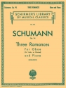 3 Romances op.94 for oboe (violin, clarinet) and piano