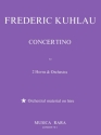 Concertino for 2 horns and orchestra for 2 horns and piano