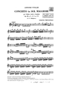 Konzert G-Dur op.3,3 für Violine, Streicher und Bc Stimmen