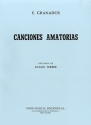 Canciones amatorias for voice and piano