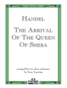 The Arrival of the Queen of Sheba for 2 oboes and piano