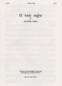 O holy Night for mixed chorus and piano score