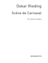 Scene de Carnaval for violin and piano
