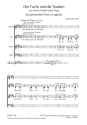 Der Fuchs und die Trauben aus '6 Fabeln nach Äsop' für gem Chor a cappella Partitur