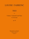 Trio op.44 fr Klarinette, Violoncello und Klavier Partitur und Stimmen