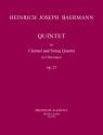 Quintett Es-Dur op.23 fr Klarinette und Streichquartett Stimmen