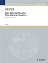 Das Wundertheater Oper auf ein Intermezzo von Miguel de Cervantes Klavierauszug