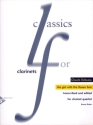 The Girl with the flaxen Hair for 4 clarinets score and parts