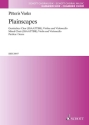 Plainscapes fr gemischten Chor (SSAATTBB), Violine und Violoncello Sing- und Spielpartitur