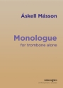 Monologue for trombone