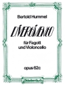Divertimento op. 62c fr Fagott und Violoncello Spielpartitur - Eine Ausgabe beinhaltet 2 Spielpartituren