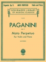 MOTO PERPETUO OP.11 FOR VIOLIN AND PIANO LICHTENBERG, LEOPOLD, ED
