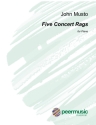 5 Concert Rags for piano