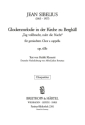 Glockenmelodie op.65b (In der Kirche zu Berghaell) fr gem Chor Chorpartitur (dt/fi)