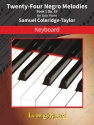 24 Negro Melodies op.59 vol.1 for piano