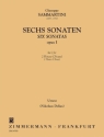 6 Sonaten op.1 fr 2 Flten (Oboen) Spielpartitur