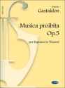 MUSICA PROIBITA OP.5 PER SOPRANO (TENORE) E PIANOFORTE FLICK-FLOCK, TEXT