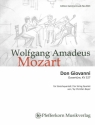 Ouvertre zu Don Giovanni fr Streichquartett Partitur und Stimmen