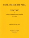 Konzert D-Dur fr Flte, Streicher und Bc fr Flte und Klavier