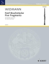 Fnf Bruchstcke fr Klarinette (in A und B) und Klavier
